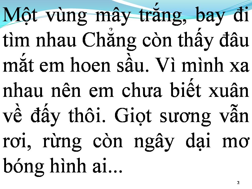 Lời bài hát EM ĐÃ THẤY MÙA XUÂN CHƯA