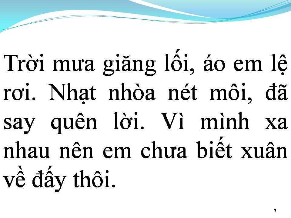 Lời bài hát EM ĐÃ THẤY MÙA XUÂN CHƯA