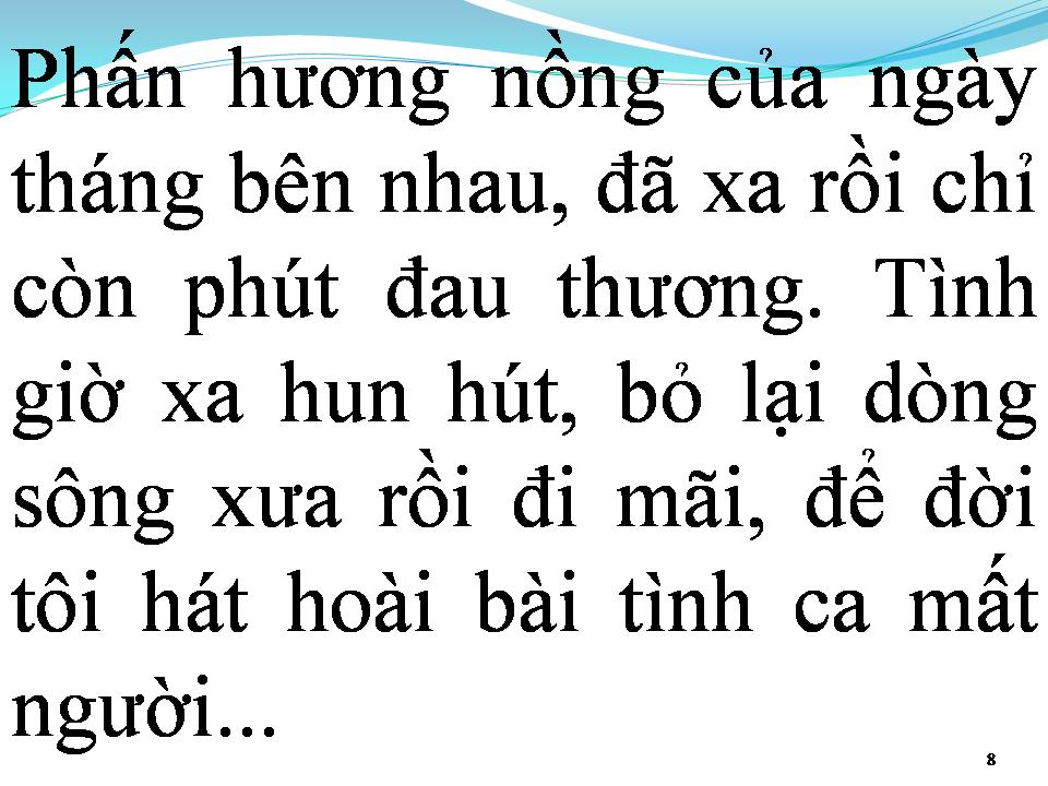 Lời bài hát EM ĐÃ XA TÔI