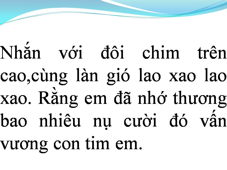 Lời bài hát EM ĐÃ YÊU ANH