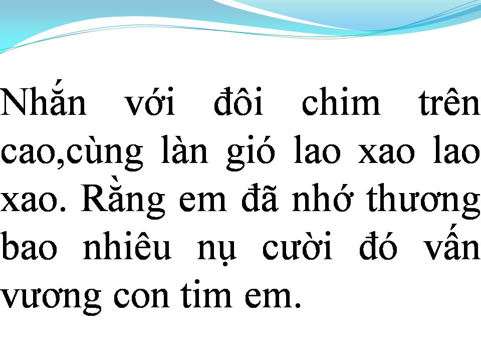 Lời bài hát EM ĐÃ YÊU ANH