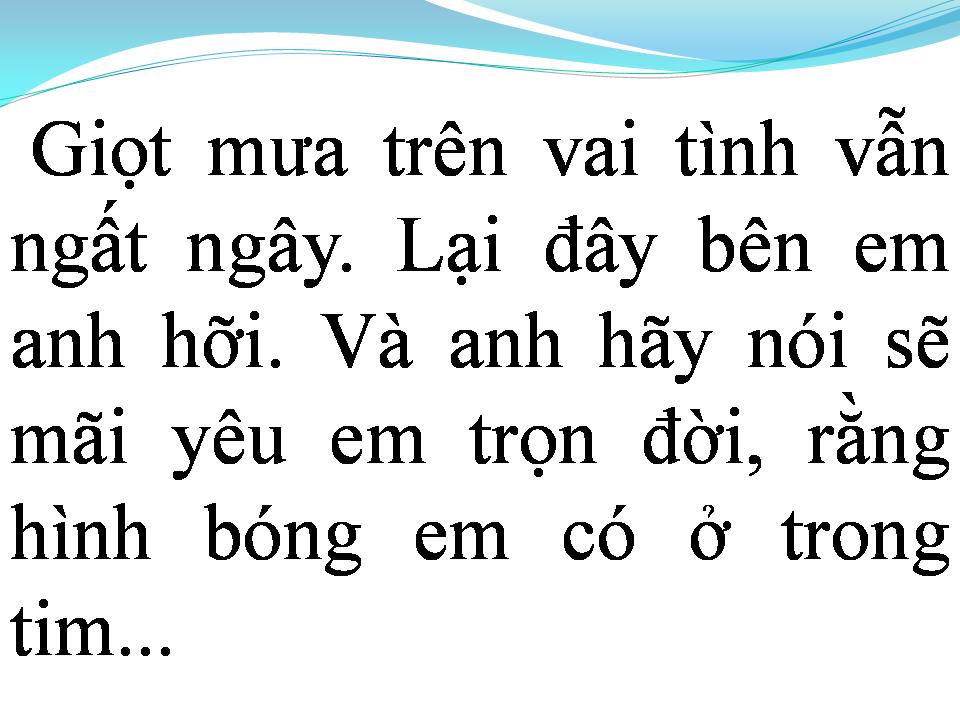 Lời bài hát EM ĐÂU BIẾT