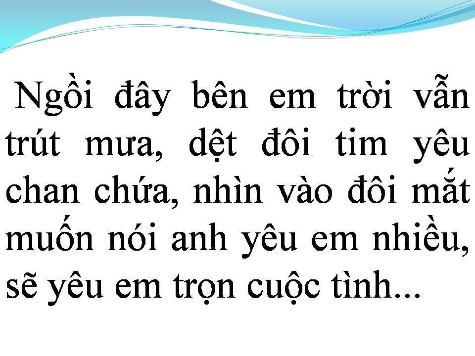 Lời bài hát EM ĐÂU BIẾT