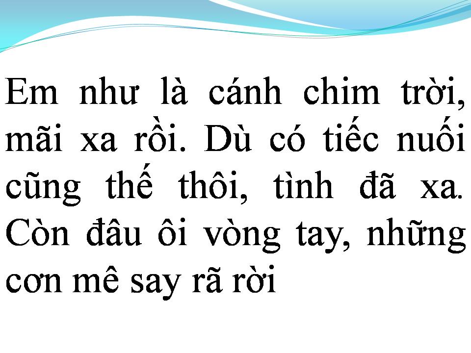 Lời bài hát EM ĐÂU RỒI
