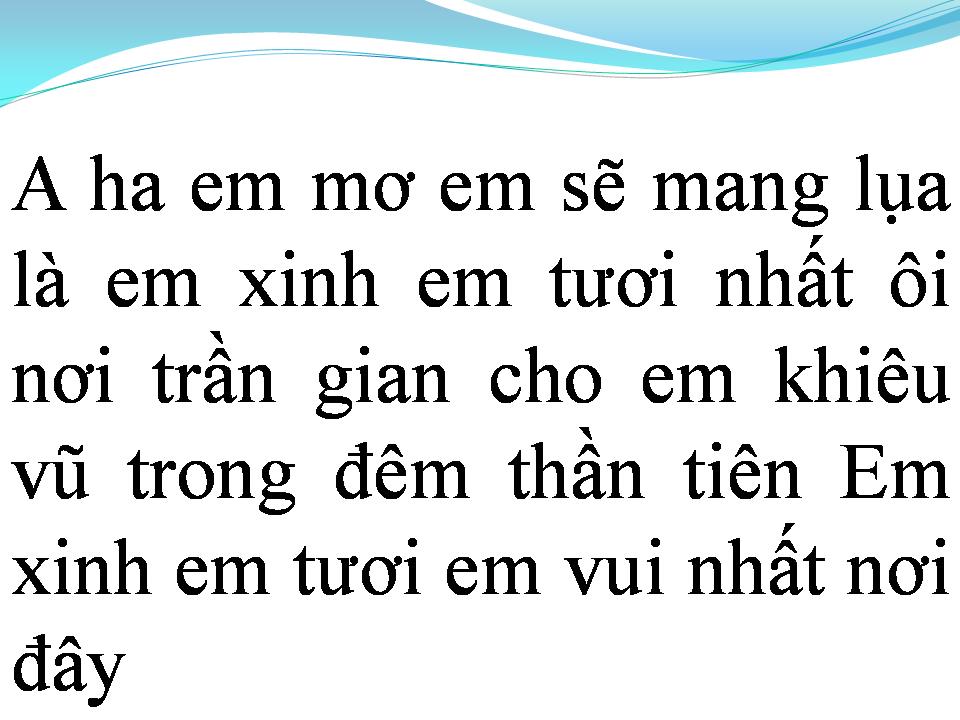 Lời bài hát EM ĐẸP NHẤT ĐÊM NAY