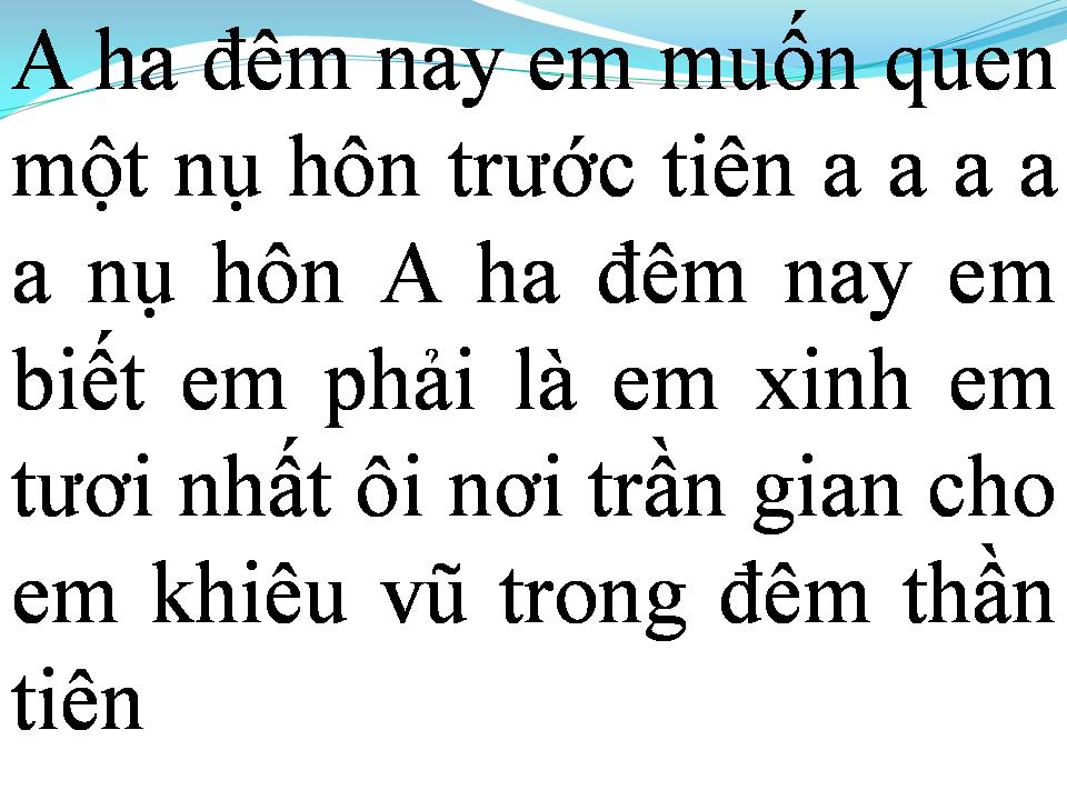 Lời bài hát EM ĐẸP NHẤT ĐÊM NAY