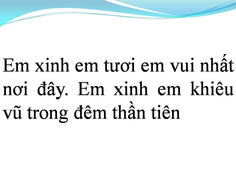 Lời bài hát EM ĐẸP NHẤT ĐÊM NAY