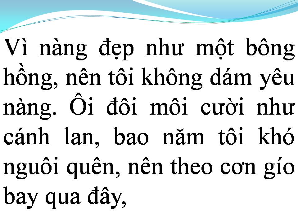 Lời bài hát EM ĐẸP NHƯ MƠ