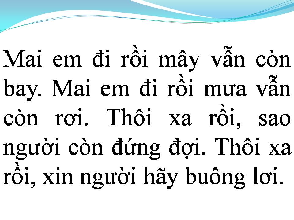 Lời bài hát EM ĐI