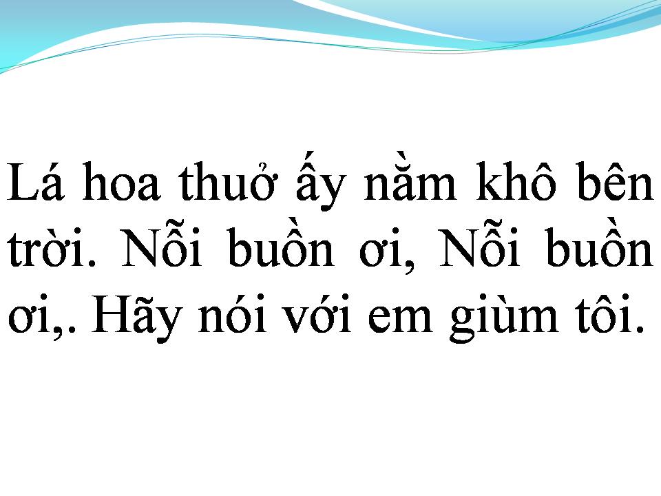 Lời bài hát EM ĐI QUA TÔI