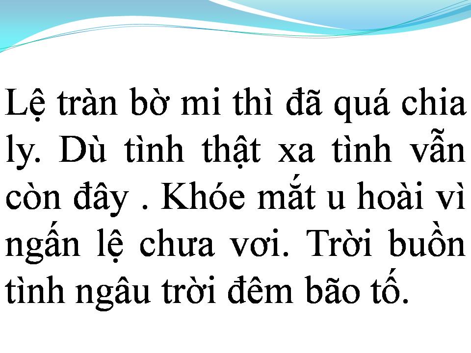 Lời bài hát EM ĐI RỒI
