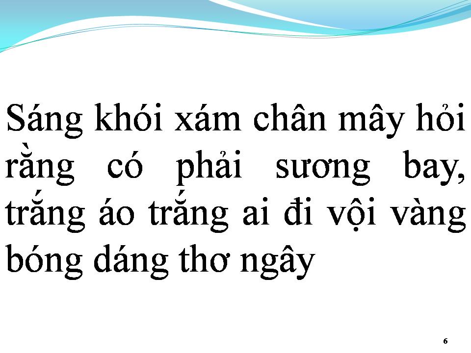 Lời bài hát EM ĐI TRÊN CỎ NON
