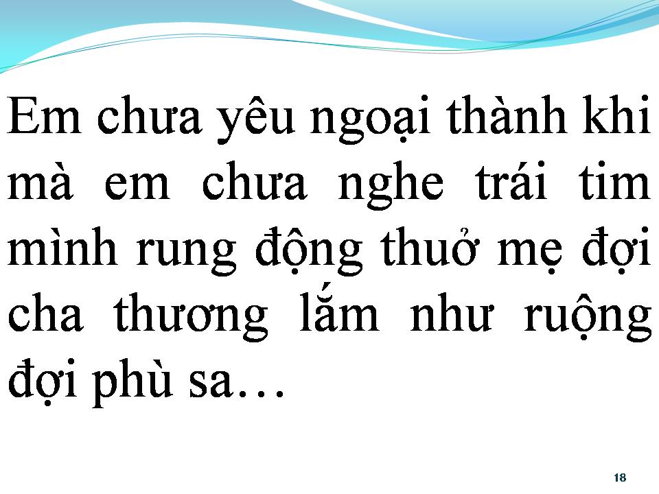 Lời bài hát EM ĐI TRÊN CỎ NON