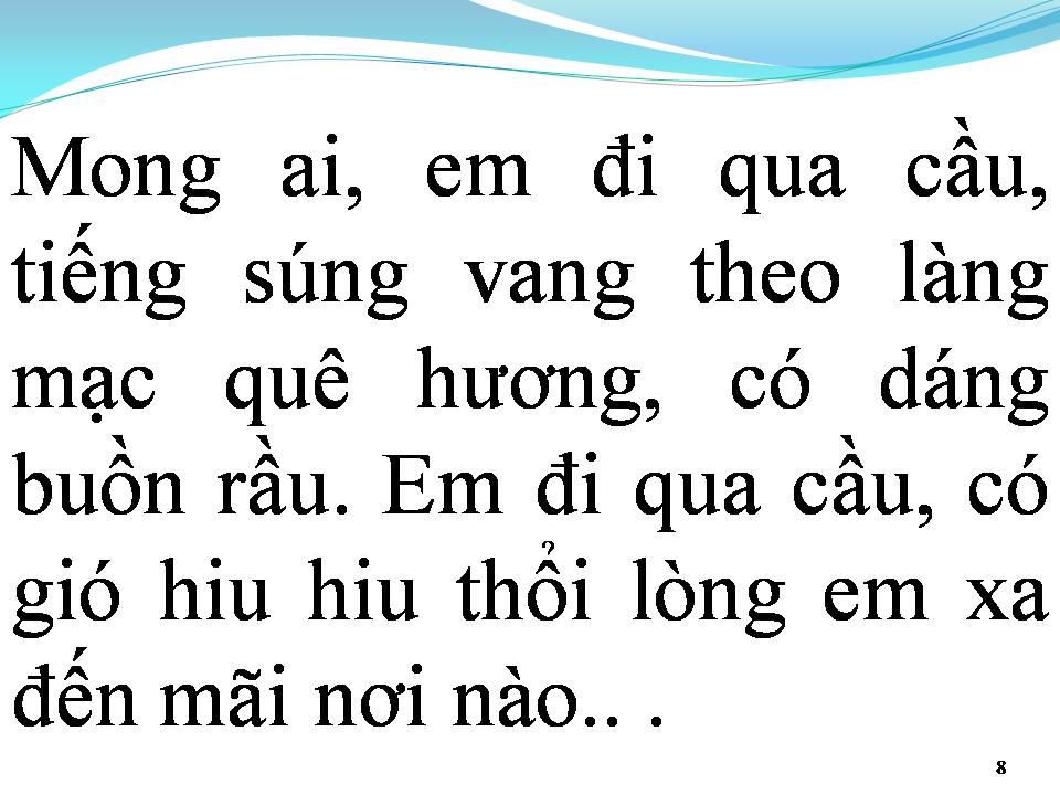 Lời bài hát EM ĐI TRONG CHIỀU