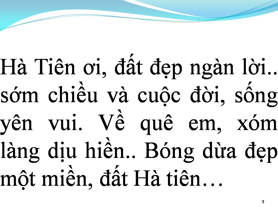 Lời bài hát EM GÁI HÀ TIÊN