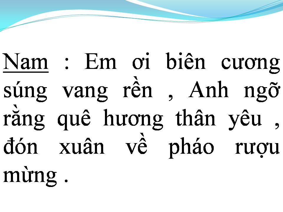 Lời bài hát EM HẬU PHƯƠNG ANH TIỀN TUYẾN