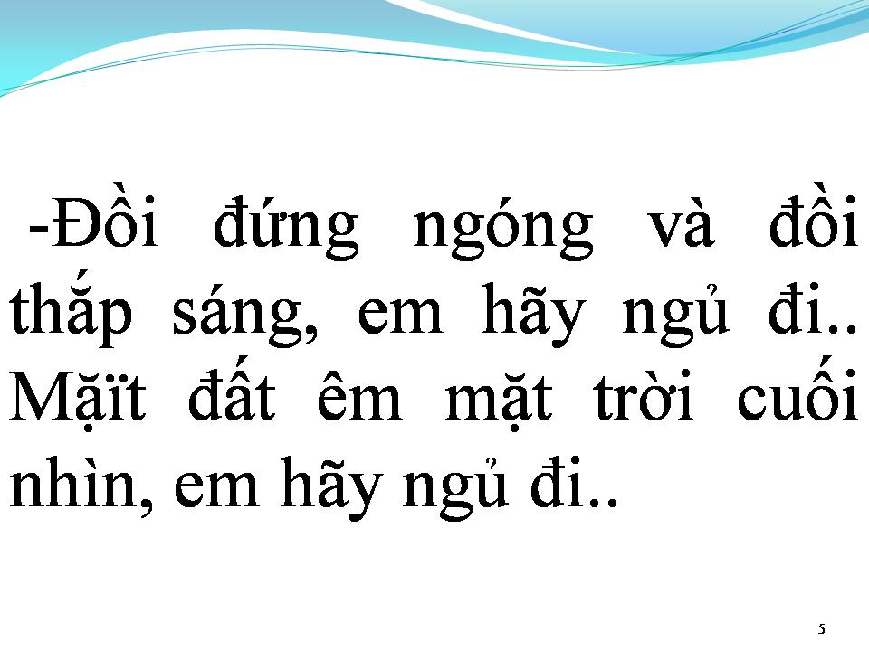 Lời bài hát EM HÃY NGỦ ĐI