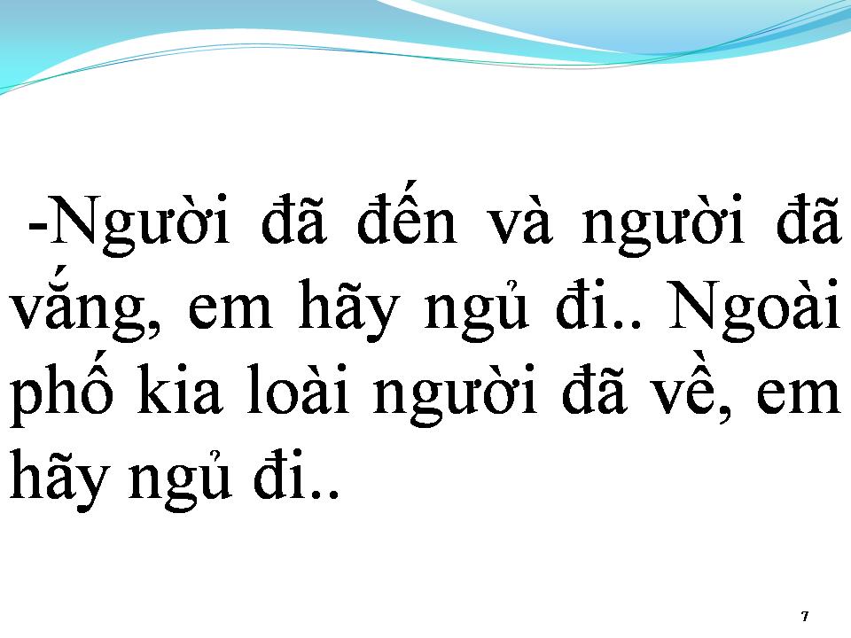Lời bài hát EM HÃY NGỦ ĐI