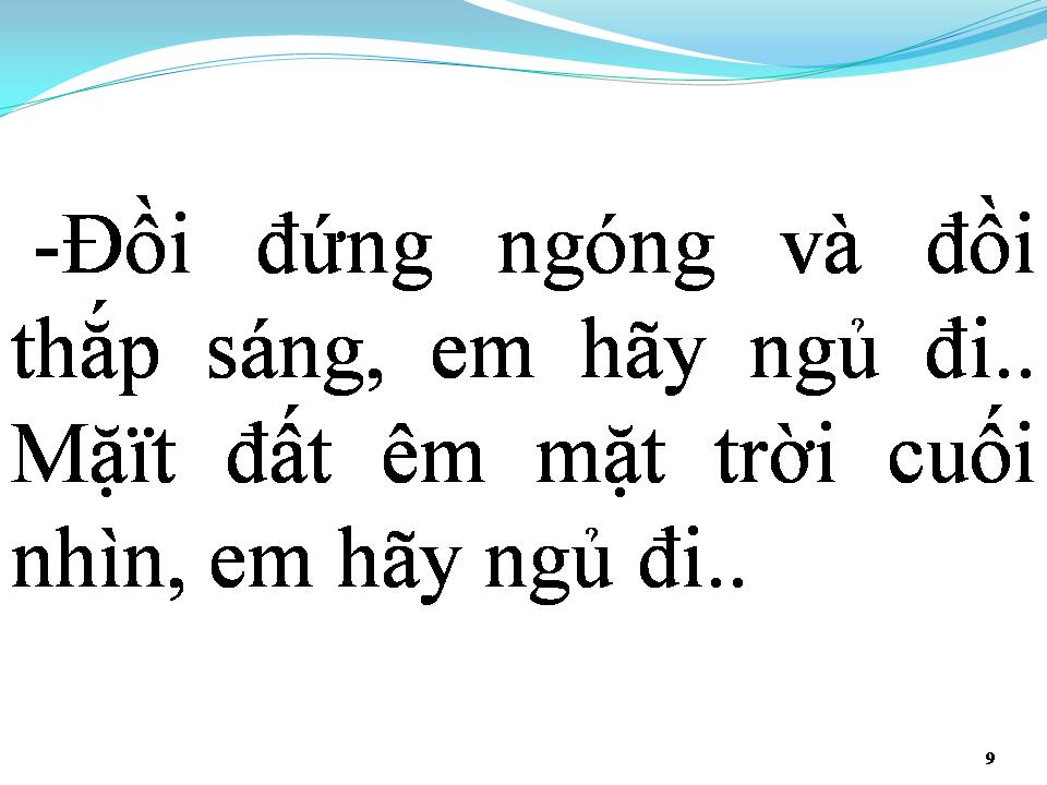 Lời bài hát EM HÃY NGỦ ĐI