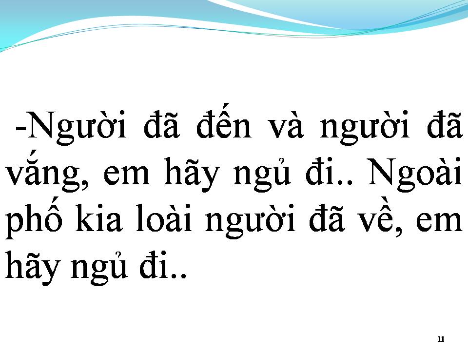 Lời bài hát EM HÃY NGỦ ĐI