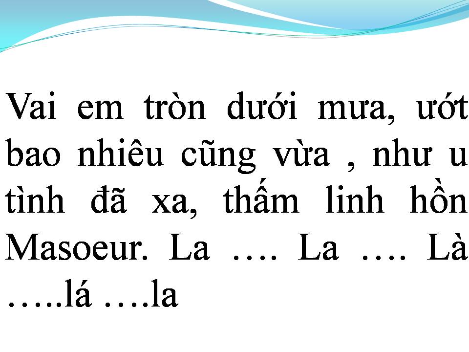 Lời bài hát EM HIỀN NHƯ MA SOEUR