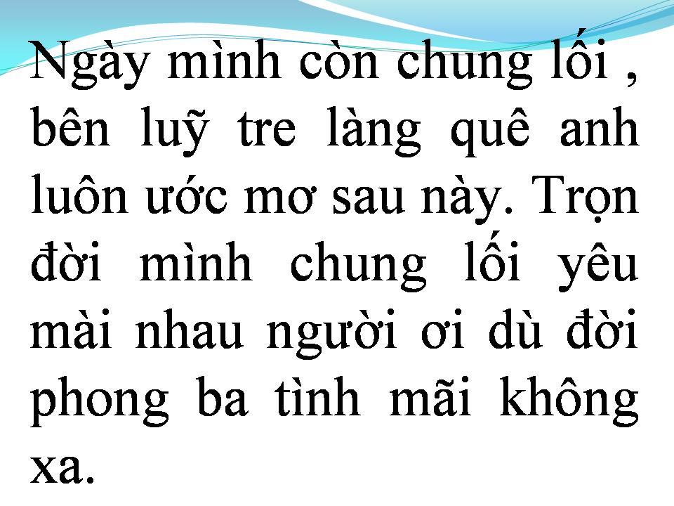 Lời bài hát EM KHÔNG CÒN LÀ CÔ GÁI QUÊ