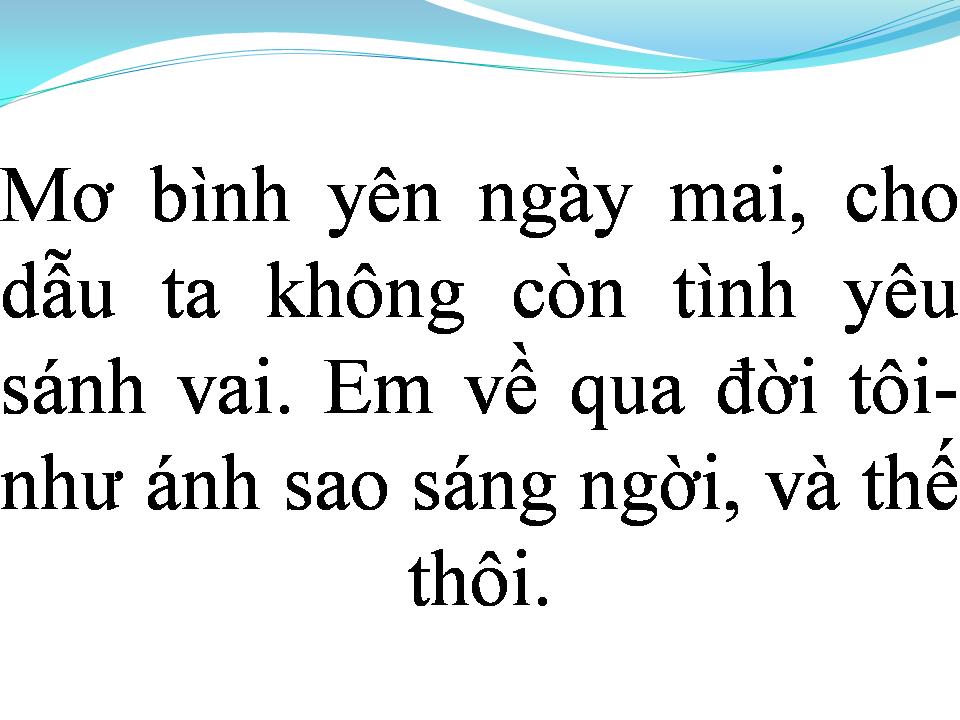 Lời bài hát EM LÀ ÁNH SAO BĂNG