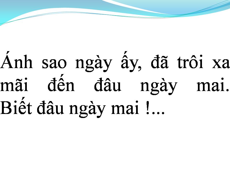 Lời bài hát EM LÀ ÁNH SAO BĂNG