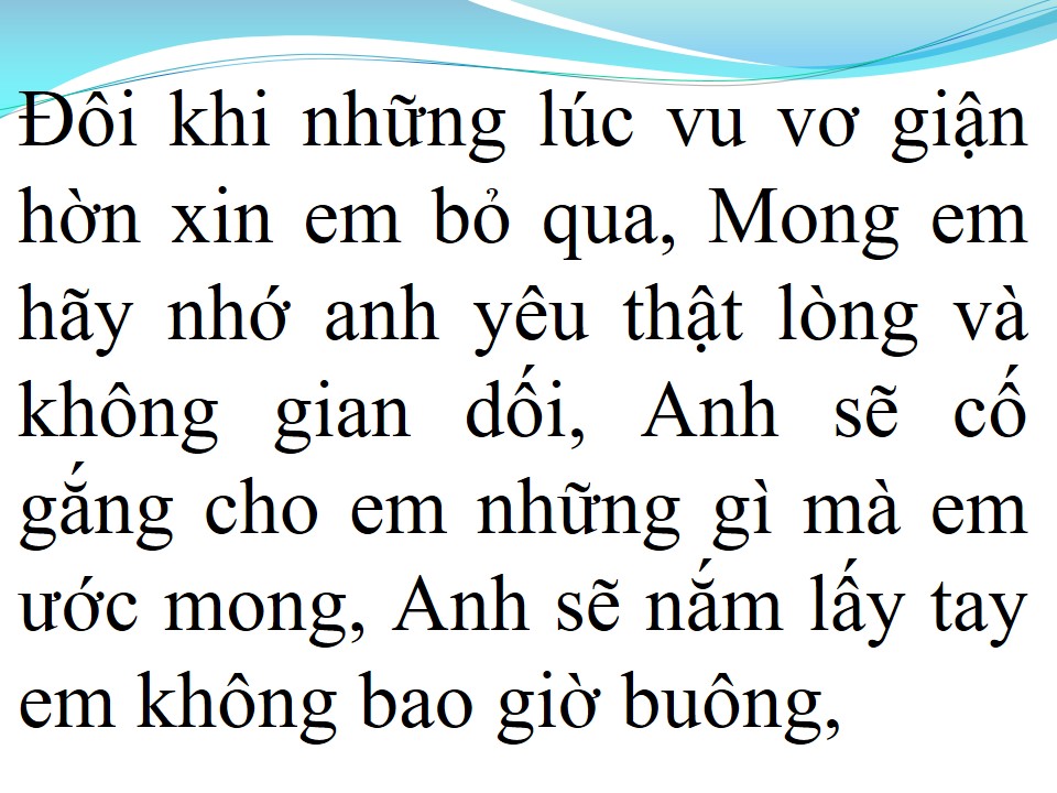 Lời bài hát EM LÀ CỦA ANH