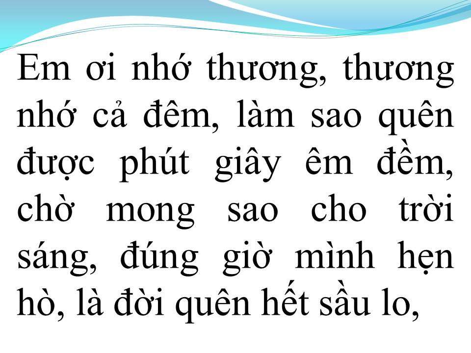 Lời bài hát EM LÀ TẤT CẢ (THAO THỨC VÌ EM)