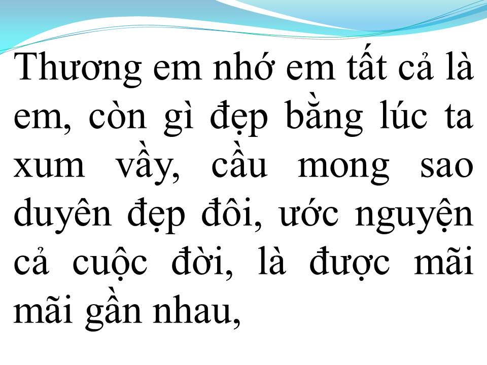 Lời bài hát EM LÀ TẤT CẢ (THAO THỨC VÌ EM)