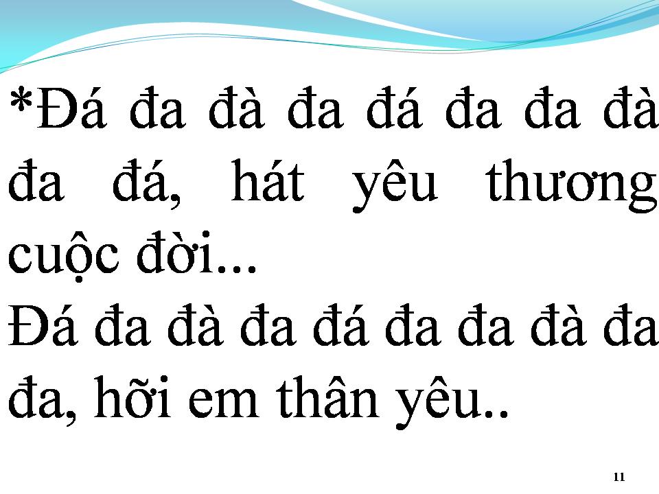 Lời bài hát EM LÀ TIA NẮNG MẶT TRỜI