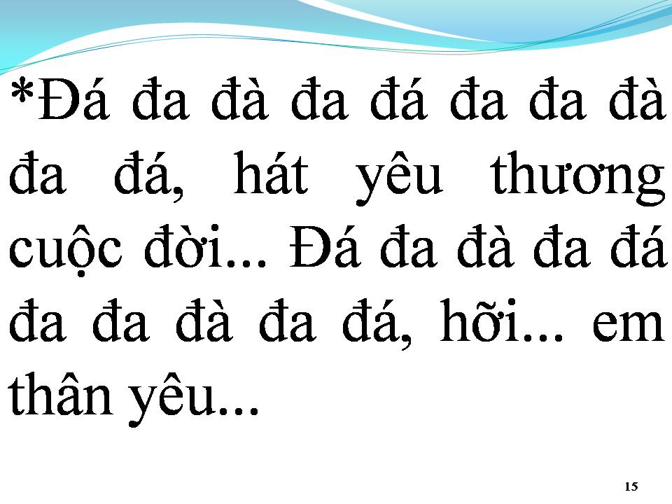 Lời bài hát EM LÀ TIA NẮNG MẶT TRỜI