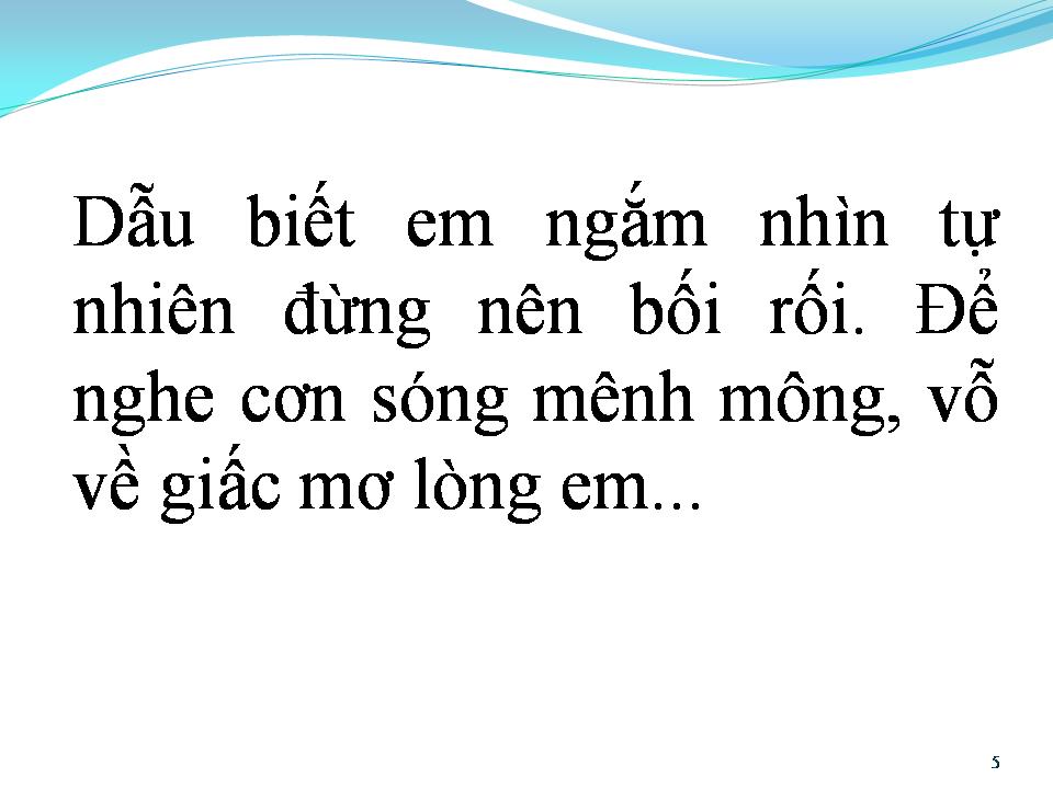 Lời bài hát EM NHƯ TIA NẮNG MẶT TRỜI