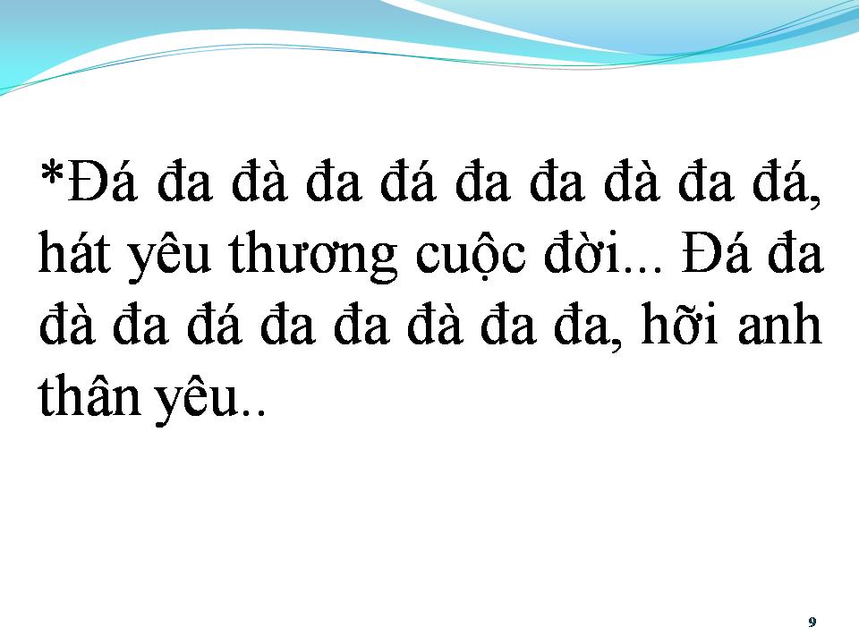 Lời bài hát EM NHƯ TIA NẮNG MẶT TRỜI