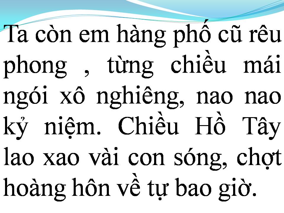 Lời bài hát EM ƠI HÀ NỘI PHỐ