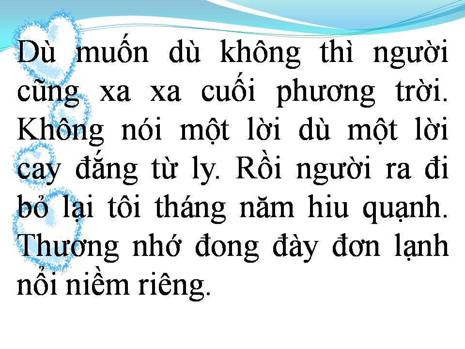 Lời bài hát EM QUÊN ĐIỆU LÝ TÌNH QUÊ