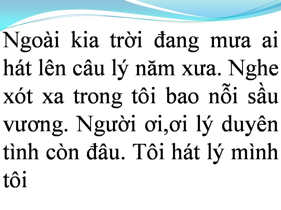 Lời bài hát EM QUÊN THUỞ CƠ HÀN