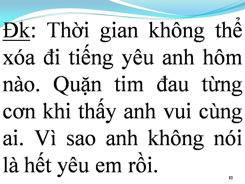 Lời bài hát EM SẼ LÀ NGƯỜI RA ĐI