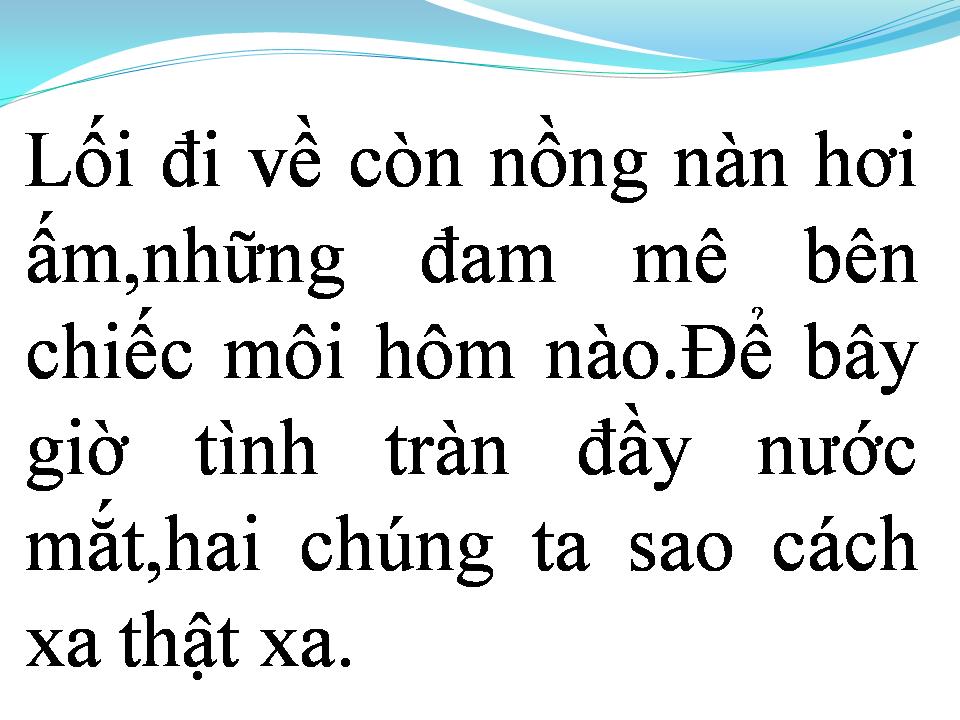 Lời bài hát EM SẼ QUÊN NGƯỜI ƠI