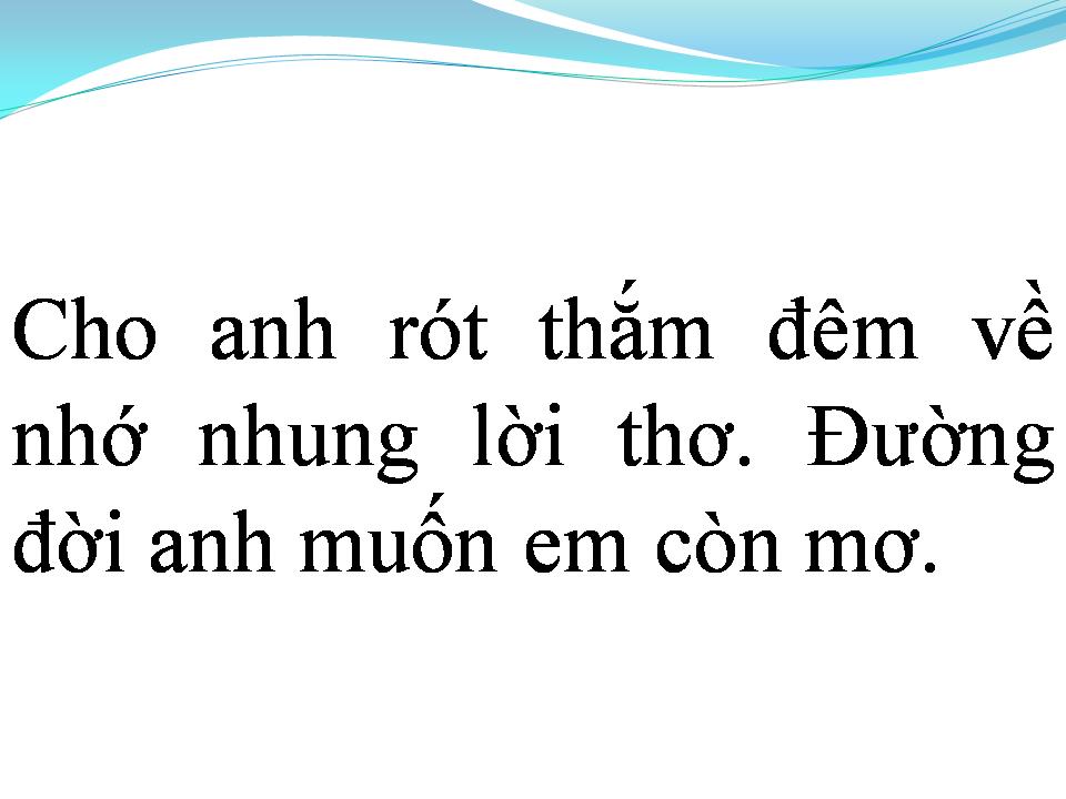 Lời bài hát EM TÔI