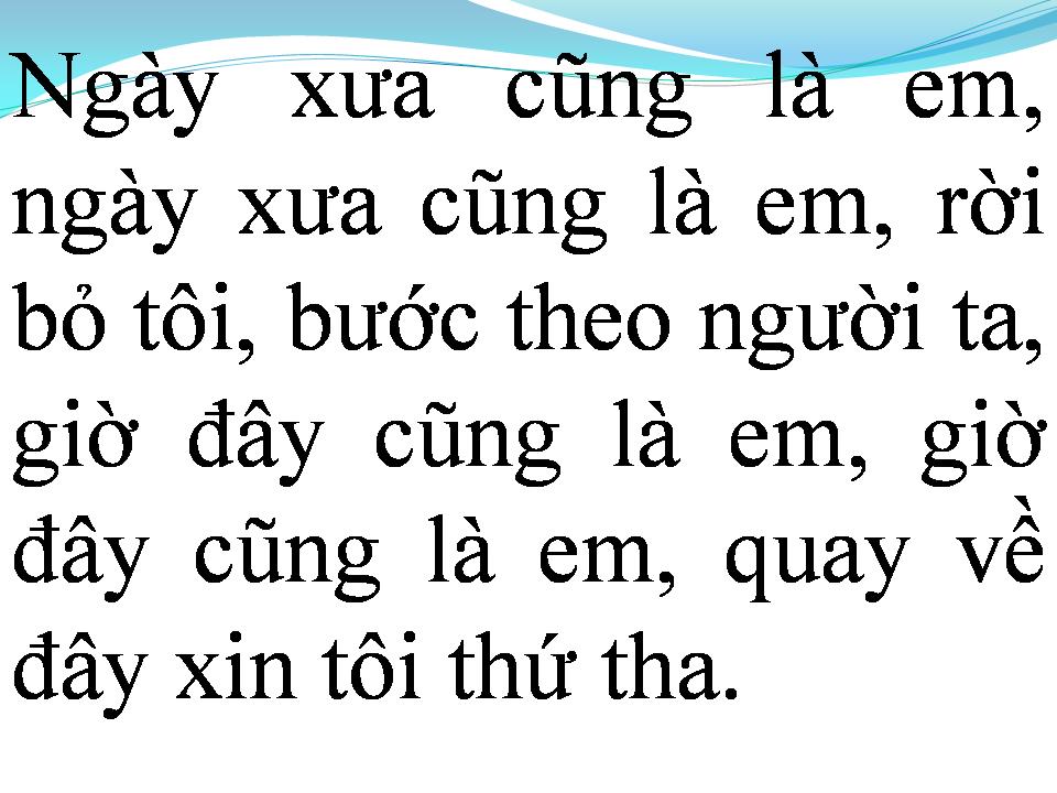 Lời bài hát EM VÀ CÔ ẤY ANH PHẢI LÀM SAO