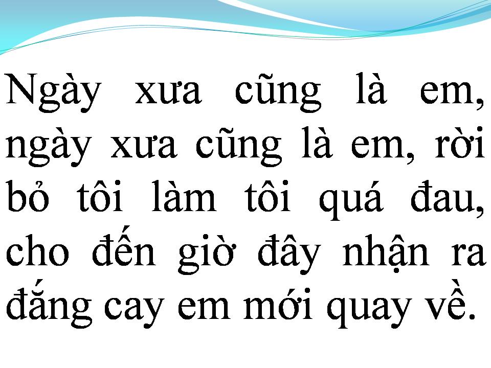 Lời bài hát EM VÀ CÔ ẤY ANH PHẢI LÀM SAO