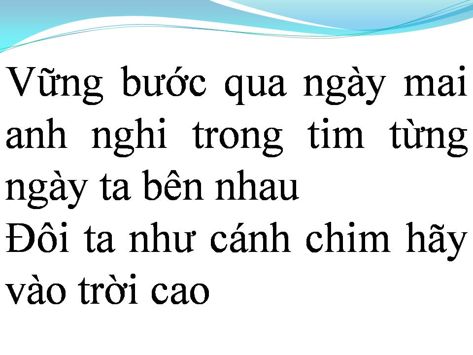 Lời bài hát EM VÀ TÔI