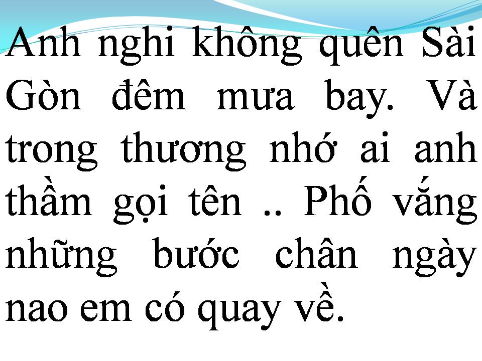 Lời bài hát EM VÀ TÔI