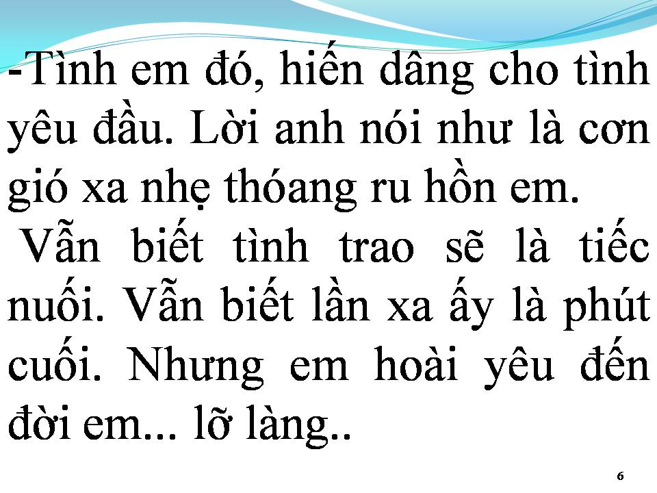 Lời bài hát EM VẪN BIẾT 