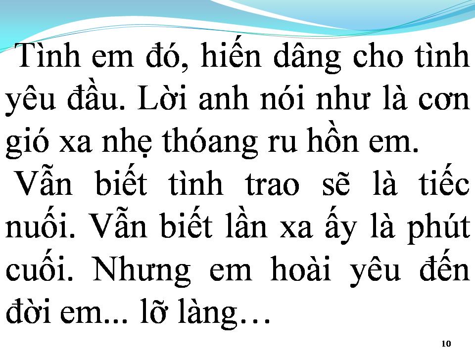 Lời bài hát EM VẪN BIẾT 