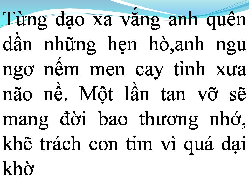 Lời bài hát EM VẪN CHỜ ANH