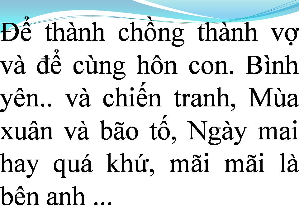 Lời bài hát EM VẪN ĐỢI ANH VỀ