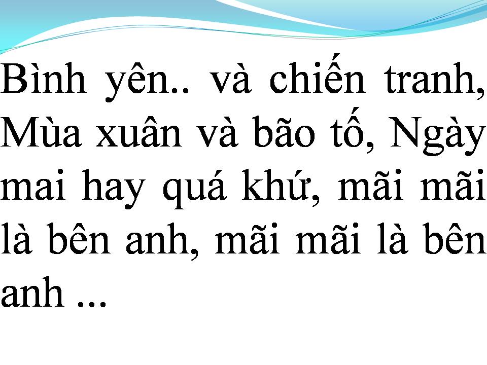 Lời bài hát EM VẪN ĐỢI ANH VỀ